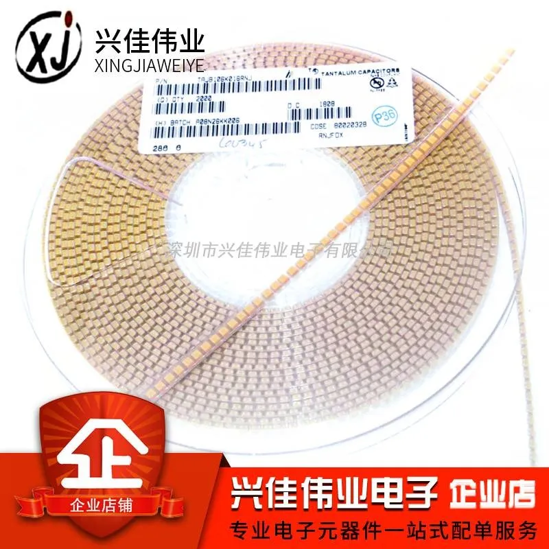 

Original 10pcs/ B 16V10UF 3528 106C 1210 TAJB106K016RNJ Tantalum Capacitor