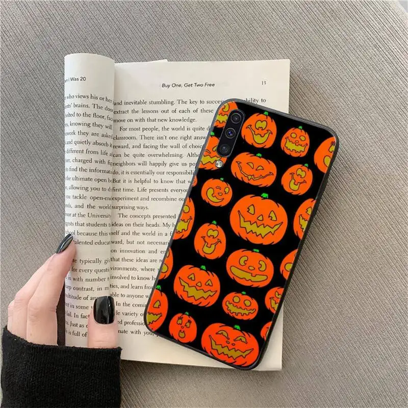 

Halloween horror cartoon funny Phone Case For Samsung A51 A32 A52 A71 A50 A12 A21S S10 S20 S21 Plus Fe Ultra