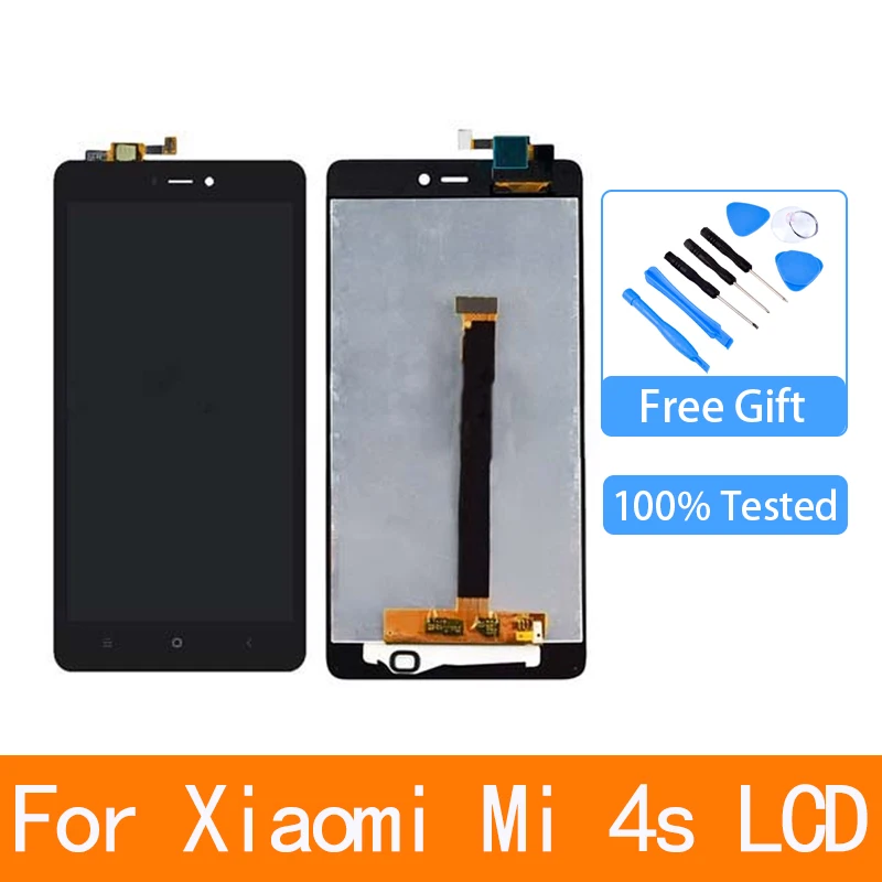 5 0 &quotЖК-экран для Xiaomi Mi 4S ЖК-дисплей сенсорный экран Сенсорная панель дигитайзер