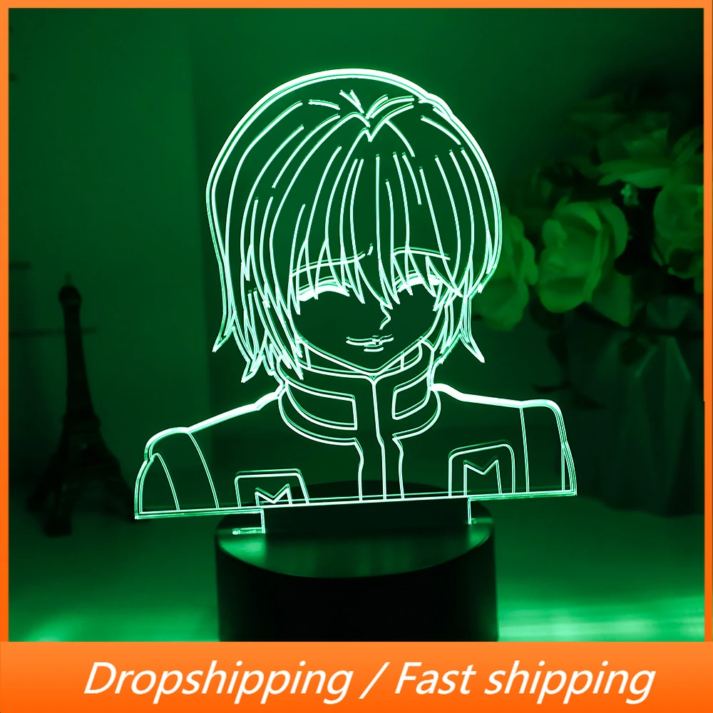 Фигурка Kurapika акриловый ночник Аниме подарок Hunter X Lamp для детской спальни