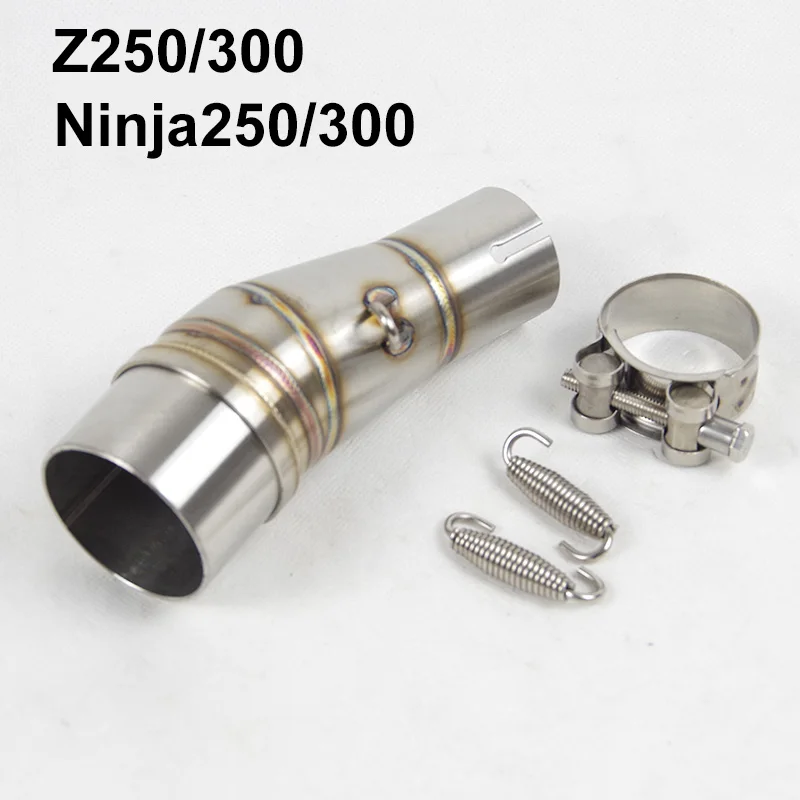 

Переходник глушителя для Kawasaki Z250, Z300, Ninja 250R 300 08-17, Z250SL