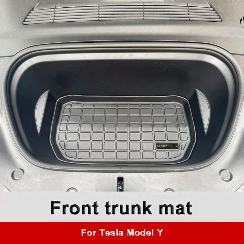 

Car Front Rear Trunk Storage Protective Pads Rear Bottom Trunk Mat Dirty-Resistant Waterproof For Tesla Model Y Car Accessories