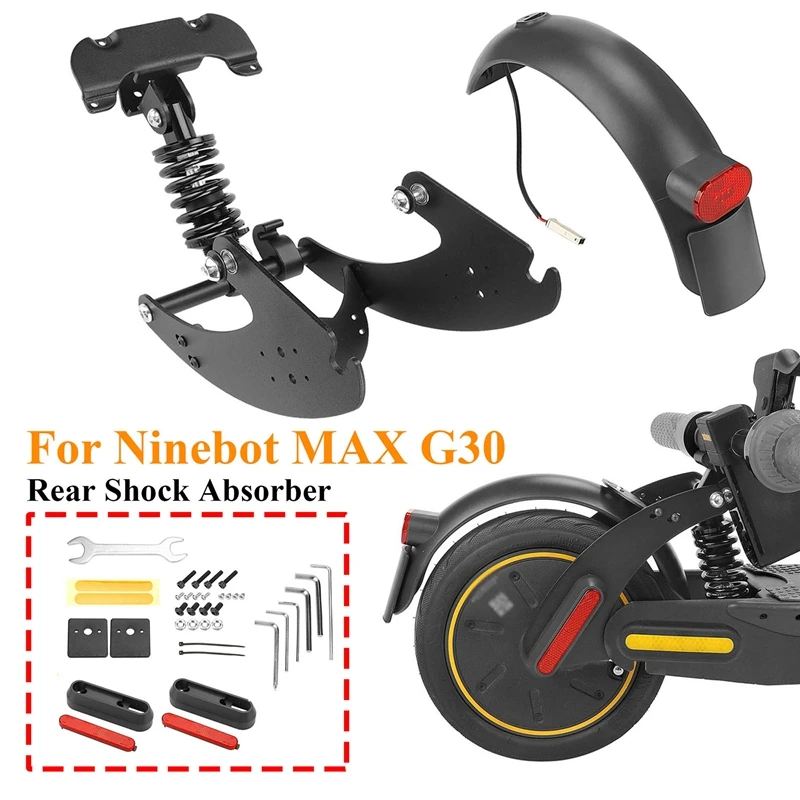 

for Ninebot MAX G30 Rear Shock Absorber Aluminum Rear Suspension Fork Kits Electric Scooter Modified Accessories