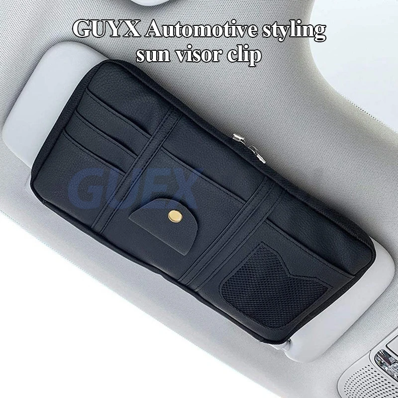 

Новый автомобильный органайзер для солнцезащитного козырька, держатель для хранения, автомобильный Стайлинг, зажим для солнцезащитного ко...