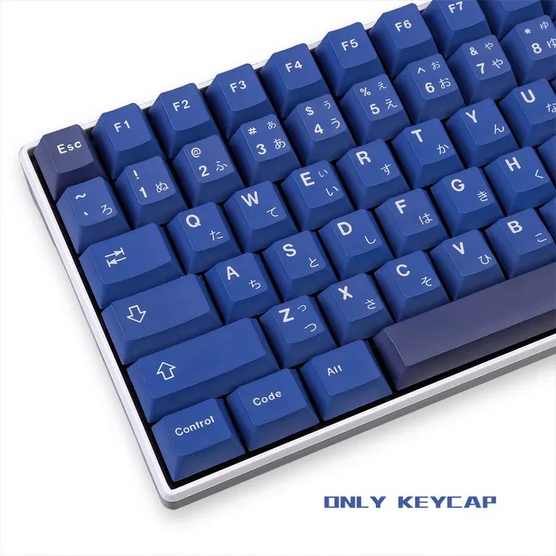 

129 Key GMK Striker Clone Keycaps PBT Dye Subbed Cherry Profile Japanese Keycap For MX Switch Mechanical Keyboard GH60 GK61 GK64