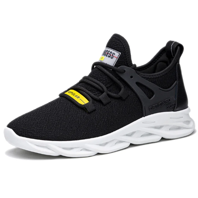 

Men's shoes new sports and leisure comfortable soft bottom non-slip wear-resistant tide shoes blade air bottom plus velvet shoes