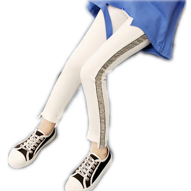 HEYFRIEND весенние штаны для девочек эластичные спортивные Леггинсы школьные с