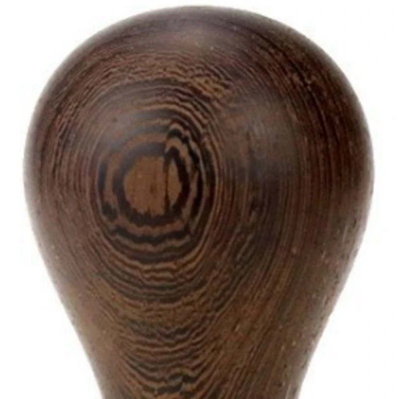 

Wooden Handle Barista Espresso Maker Grinder Handmade High Quality 58mm Ripple Base