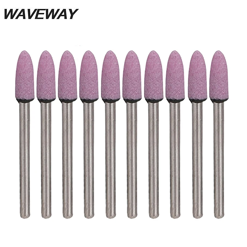 WAVEWAY 10 шт. абразивные инструменты для камня электрическая дрель цилиндрического