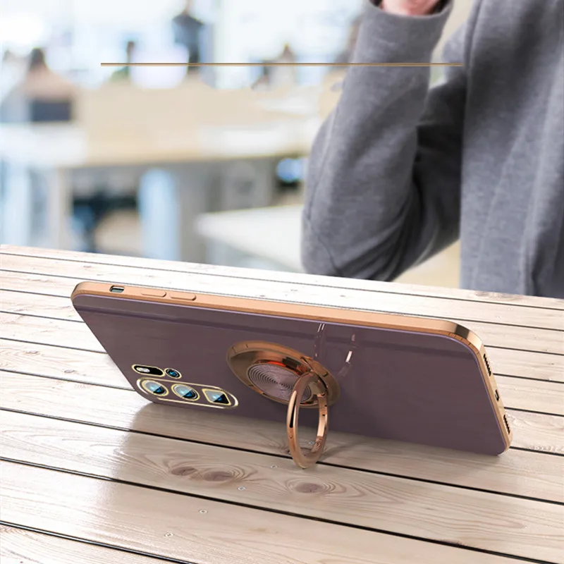Роскошный мягкий силиконовый чехол с покрытием для Huawei P40Pro P50 Pro P40 Lite P30Pro