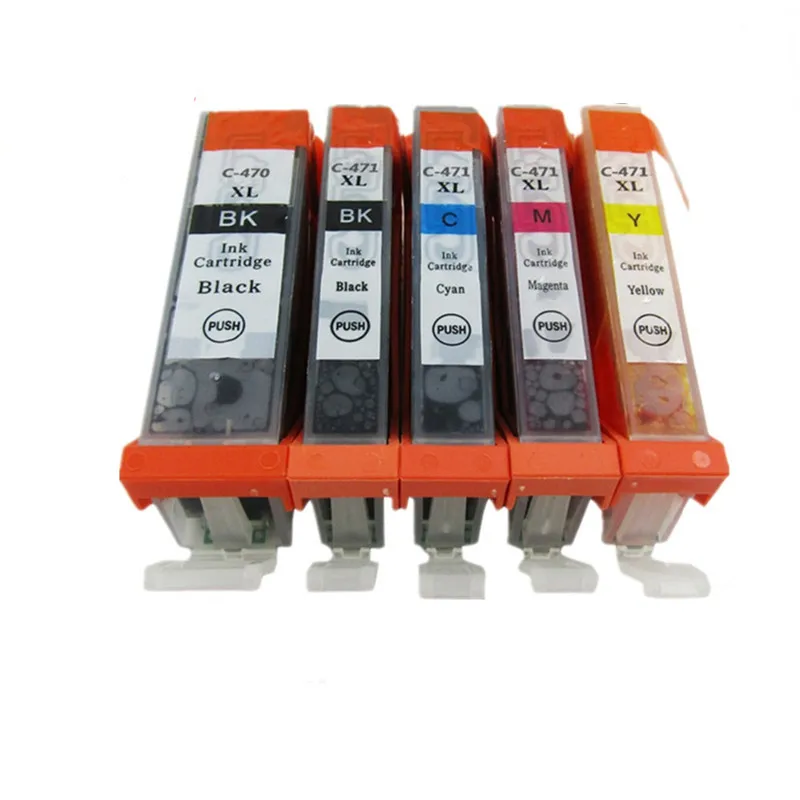Картриджи для струйных принтеров Pixma MG5740 MG6840 MG7740 PGBK XL PGI470 PGI 470 с чернилами |