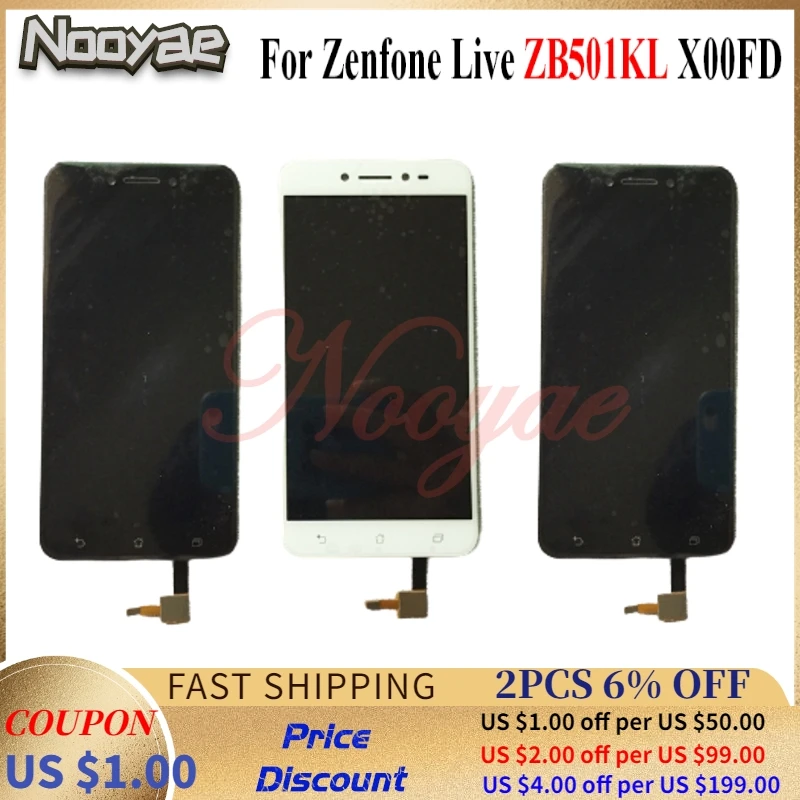 Тестирование оригинальные повторного использования 5 &quotпланшета для ASUS Zenfone Live