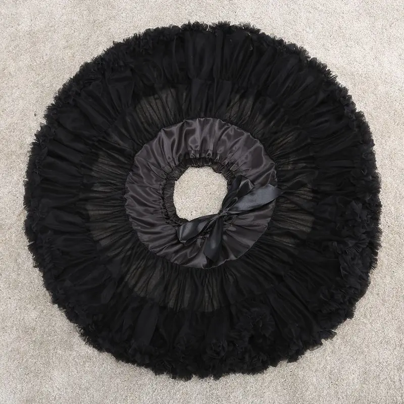 

Skirt Support Lolita Gauze Skirt Super Loose Soft Yarn Boneless Petticoat Skirt Pettiskirt Cosplay