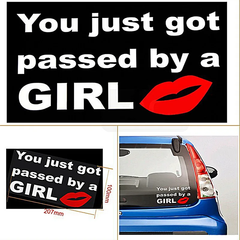 

Sexy Lip Sticker Decal Decor Girl Lipstick Cars Truck Window Bumper Stickers