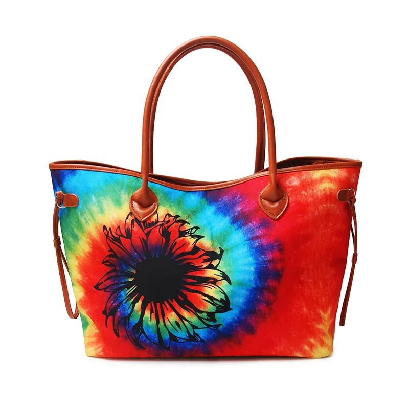 

Hot Sale 2021 Animal Print Fringe PU Protable Large Capacity Female Tote Bags Fashion One-Shoulder Indian style Women Tote Bags