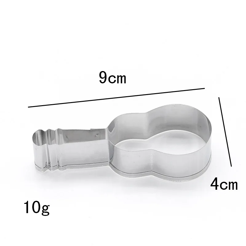 Музыкальная скрипка из нержавеющей стали печенье форменное резак форма сделай