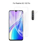 Защита для камеры Realme X2 Pro  X2 и защита экрана HD Гидрогелевая пленка мягкое 3D полное покрытие изогнутая защита