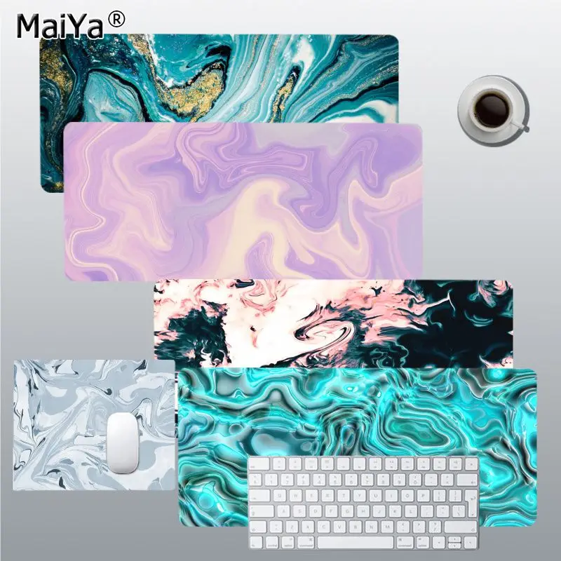 

Maiya Fashion Marble Art Silicone large/small Pad to Mouse pad Game Size for Deak Mat for overwatch/cs go/world of warcraft