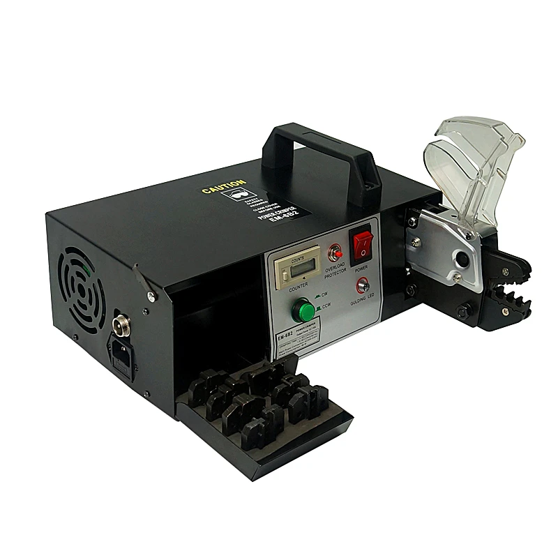 

EM-6B2 Electrical Type Terminal Crimping Machine Tools Crimp Variety Of Terminals Equipped with 7 crimping dies ferrament