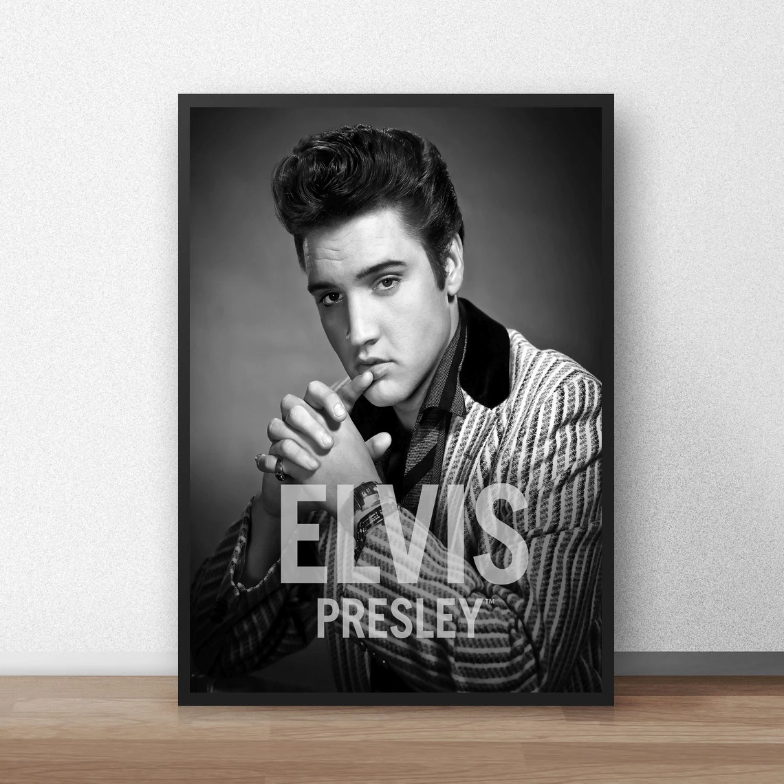 

Elvis Presley Classic Music Poster Canvas Print Home Decoration Wall Painting ( No Frame )