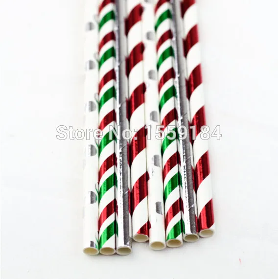 

FLASH SALE!! 10000pcs Gold & Silver Foil Paper Straws for Birthday Party Weddings Baby Shower School Party
