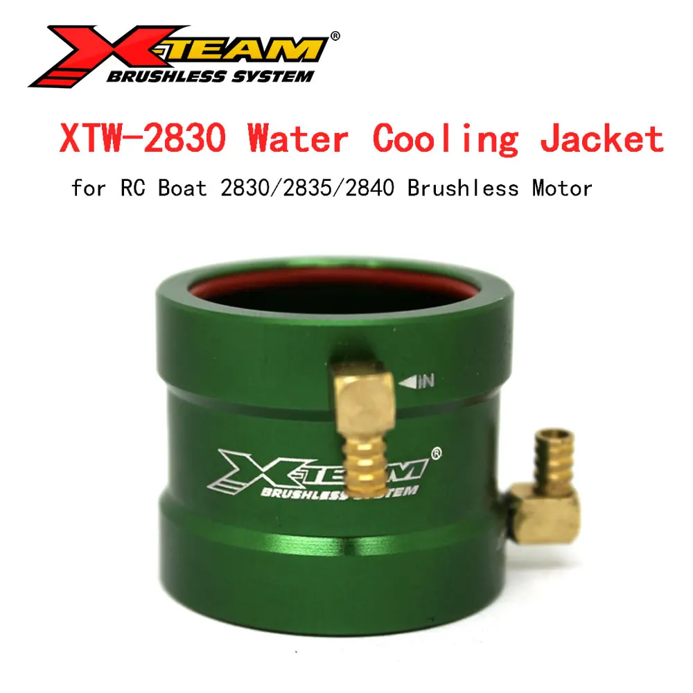 X-TEAM 2830 цельнометаллические куртки водяного охлаждения для RC лодки 2835 2840
