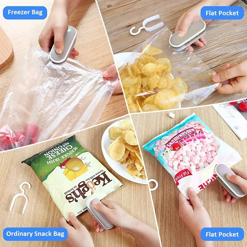 

Handheld 2 in 1 Heat Sealer and Cutter Bag Resealer for Food Fresh