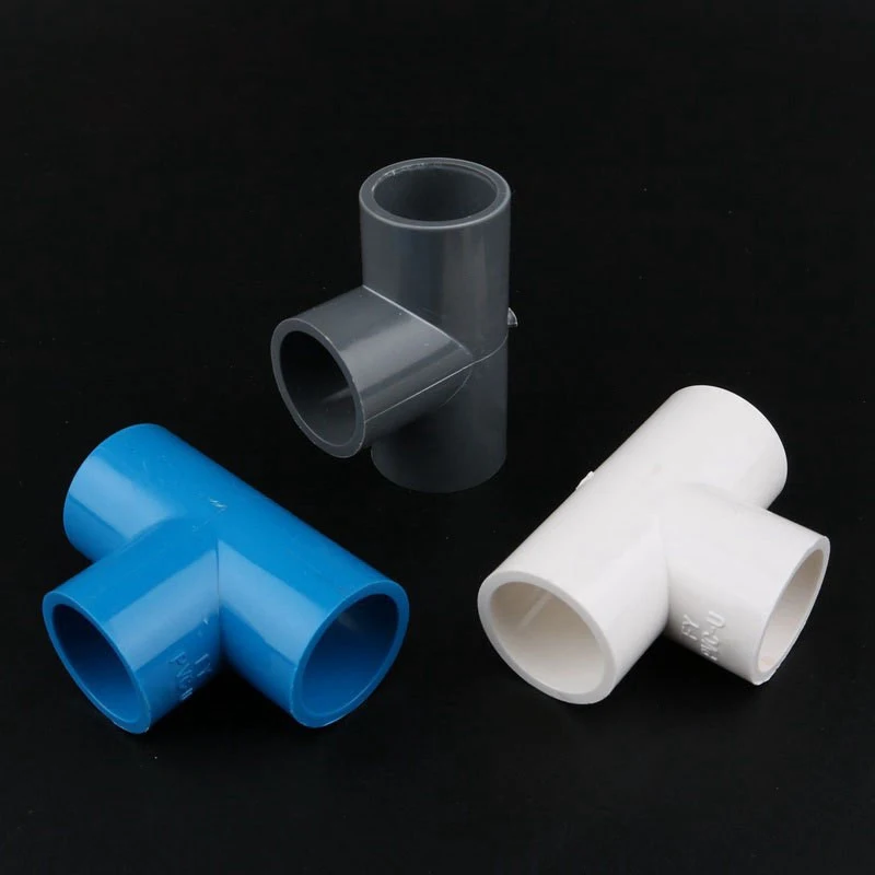 

PVC 40mm Equal Diameter Tee Connector Three Way Joint Garden Irrigation Pipe Accessories Fish Tank Hard Tube Water Pipe Supplies