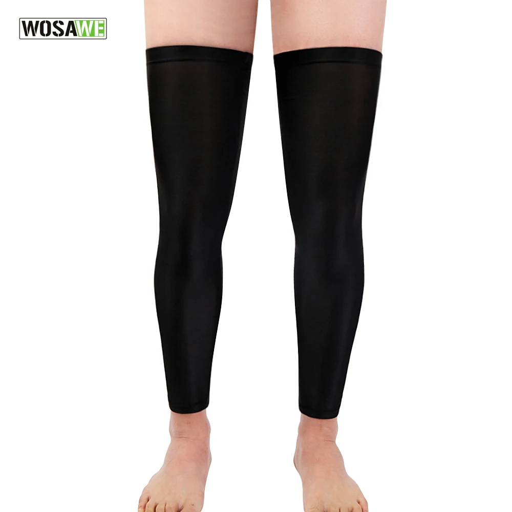 Велосипедные Светоотражающие леггинсы Wolfbike высокоэластичные с защитой от УФ