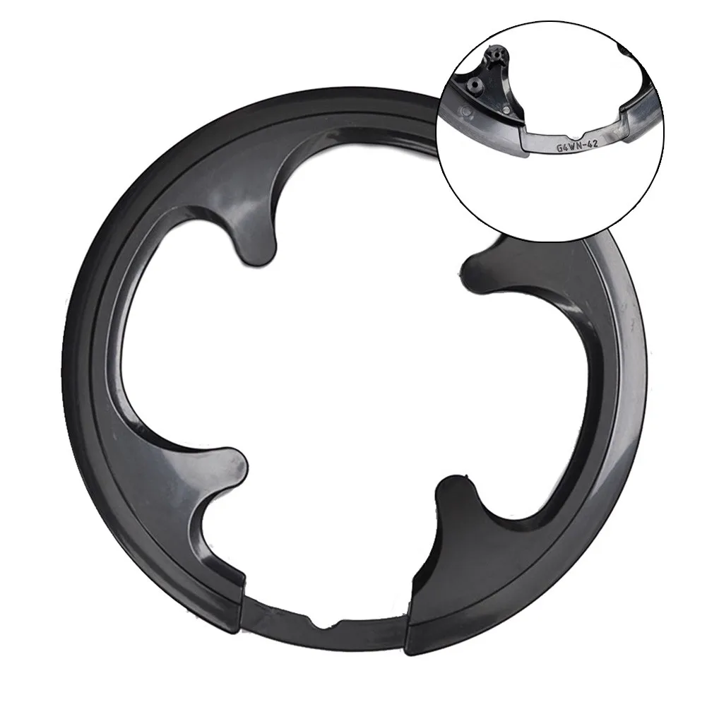 

42/44T Road MTB Bike Riding Sprocket Cranksets Chainring Guard Protector 8 Holes Ultralight Bicycle Chainring Guard Plate Parts