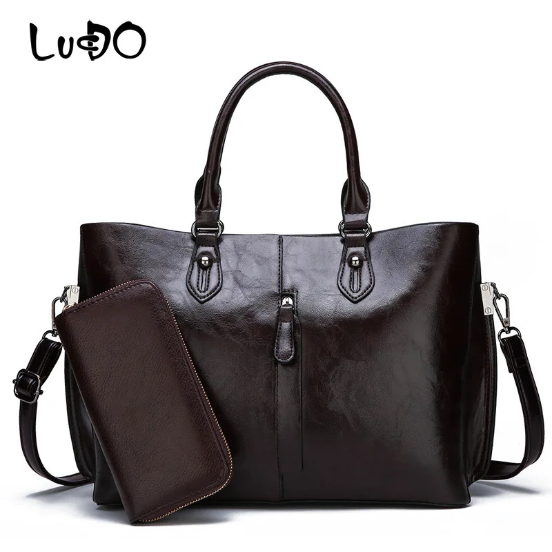 

LUCDO New Arrival Fashion Designer Handbags Luxury Women Shoulder Bags Lady Large Capacity Crossbody Hand Bag For Women 2020