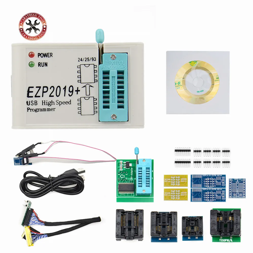 Оригинальный Высокоскоростной USB программатор EZP2019 SPI EZP 2019 Support24 25 93 EEPROM Flash BIOS