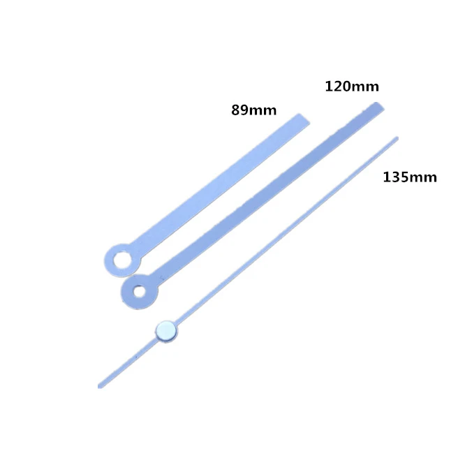 10 компл./лот тихий кварцевый механизм синие стрелки набор деталей комплект для