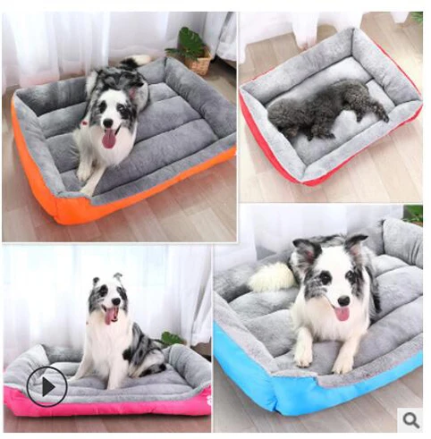 Kennel mat large medium and small four seasons pet supplies dog bed warm winter |
