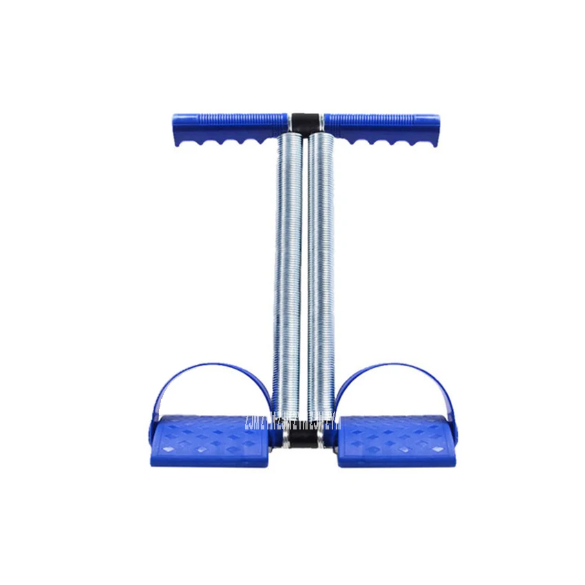 

HX-8122 одинарный двойной пружинный вытяжной канат Педальный эспандер сопротивление лента домашний тренажерный зал сидячий ноги вытяжной кан...