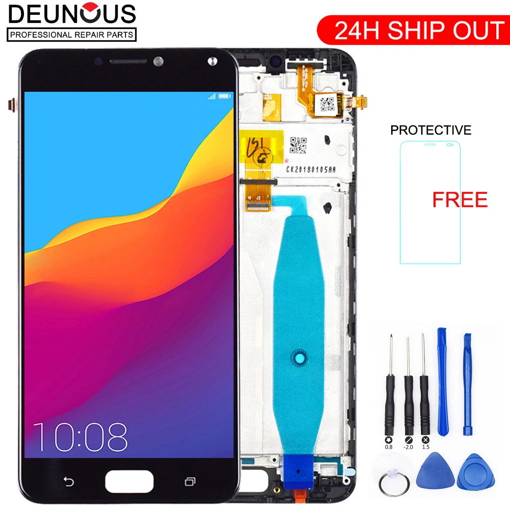 Оригинальный 5,5 'дисплей для Asus Zenfone 4 Max ZC554KL lcd сенсорный экран ZC554KL lcd X001D дигитайзер Запасные части