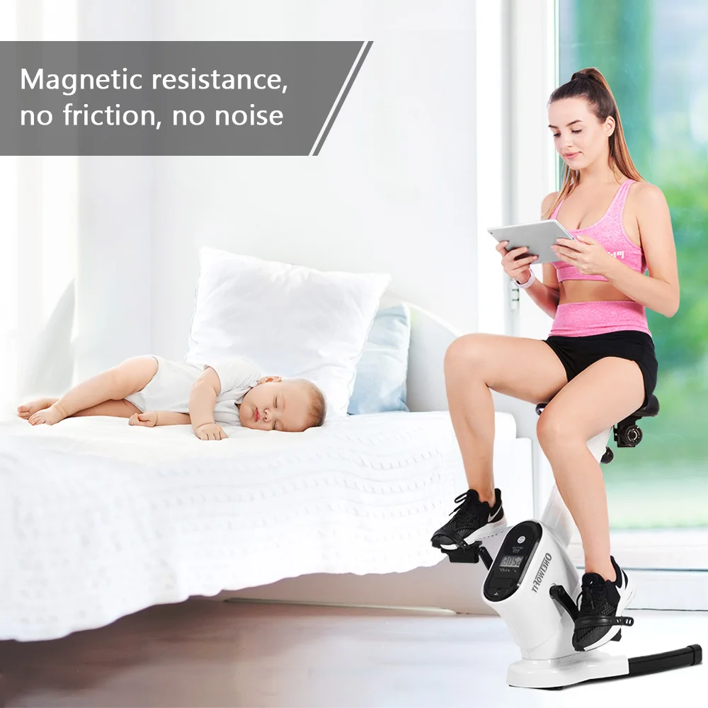 Велотренажер без ручки магнитный для дома кардио-тренировок тренажерного зала |