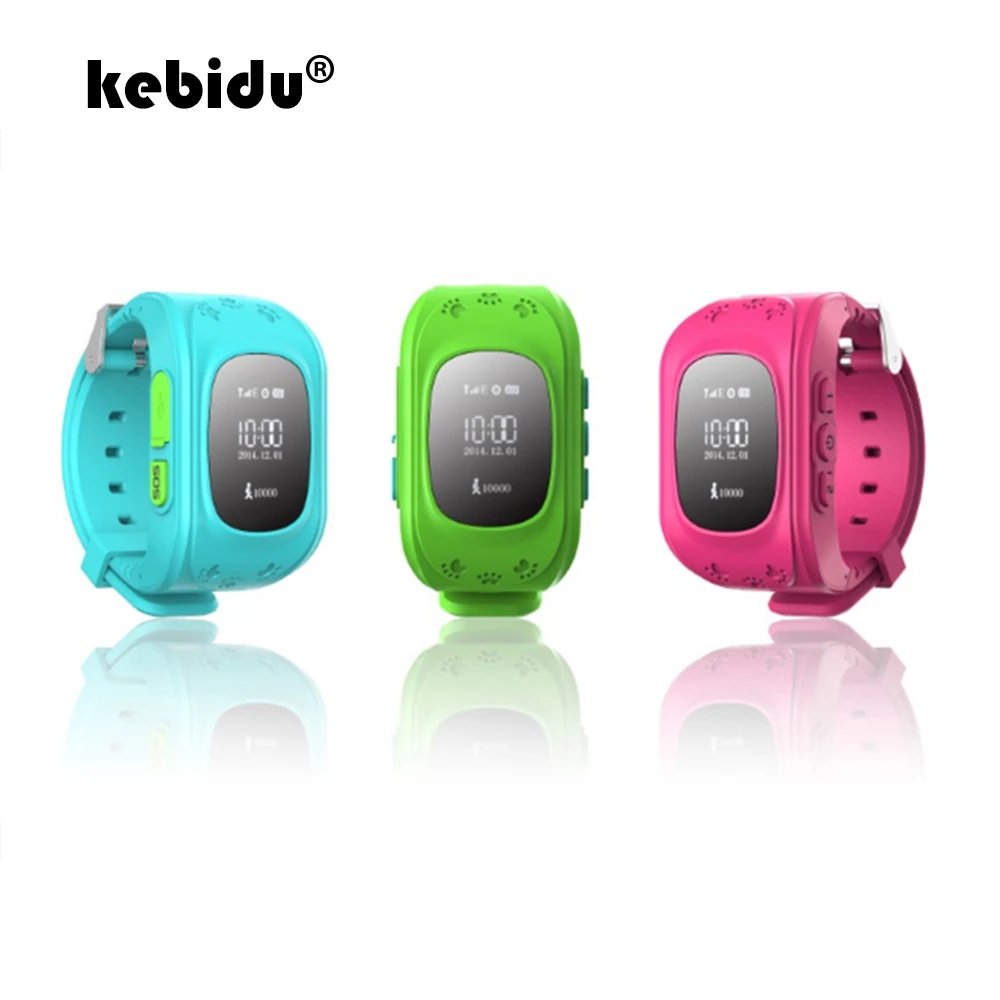 Kebidu SQ50 анти потерянный с сим картой Smartwatch для детей безопасное вспомогательное