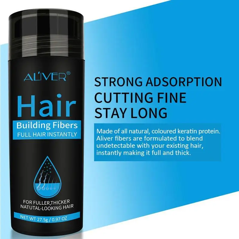 1 шт. волокно для роста волос порошок спрей делает волосы растут быстрее