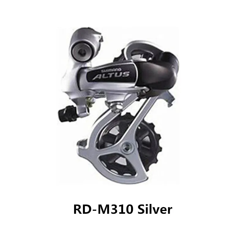 RD-M310 Silver SHIMANO ALTUS SL-M310, RD-M310 для горного велосипеда, переключающий палец, 7 S/8, набор скоростей, задний циферблат, FD-M310 - Цвет: RD-M310 Silver