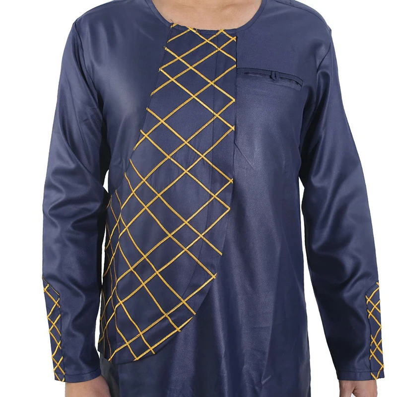 

african clothes for men dress Cotton african dress dashiki embroidery african men clothes africa mens outfit tops pants set 2pcs