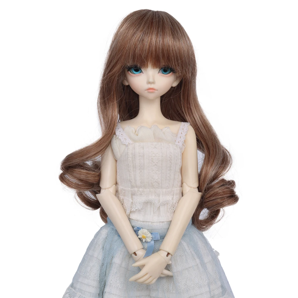 

Модные длинные волосы Aidolla для кукол BJD/SD, парик с волнистыми вьющимися волосами, для куклы курн, аксессуары для самостоятельного изготовлен...