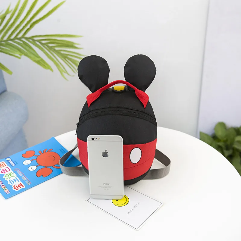 Детский рюкзак с героями Диснея и Минни предотвращающий потерю мультяшным Микки