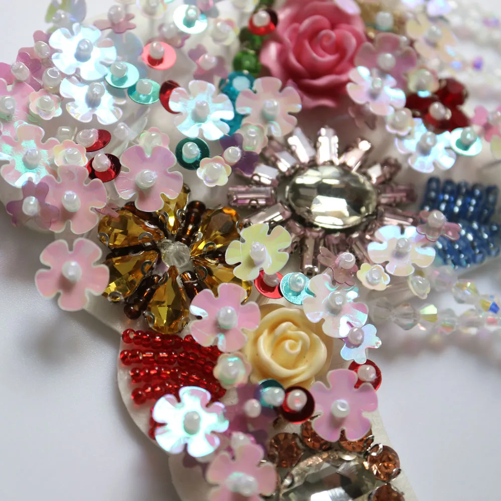 2 шт./компл. роскошные стразы ручной работы нашивки для одежды сделай сам