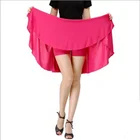 Платье женское для бальных танцев, юбка черного и фиолетового цвета для латиноамериканских танцев, сальса, Танго, Румба, ча-ча, квадратная форма для девушек и женщин