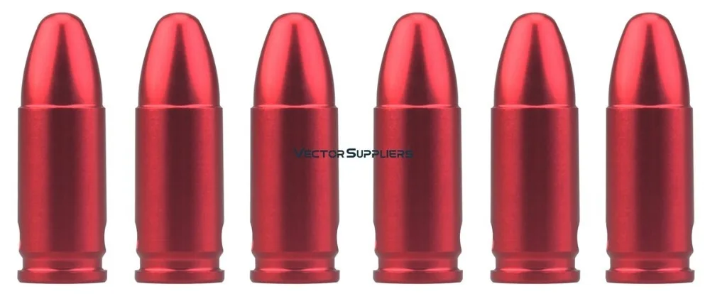 Векторная оптика металлические защелкивающиеся колпачки для 223 Remington, 7,62x39 мм, 300 затемнение, 9 мм, винтовка пистолета Calibers Safty Traning Round
