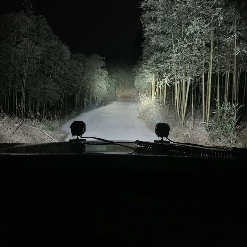 1 комплект 40 Вт 12 в 24 В светодиодный бар рабочий светильник 4x4 внедорожный авто светодиодный головной светильник лампа автомобильный прожектор для крыши Комплект Магнитный кронштейн грузовик противотуманный светильник