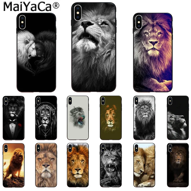 

Animaux lion Newly Arrived Cell Phone Case for iphone 13 12 pro max SE 2020 11 pro 6S 6plus 7 7plus 8 8Plus X Xs MAX 5S XR