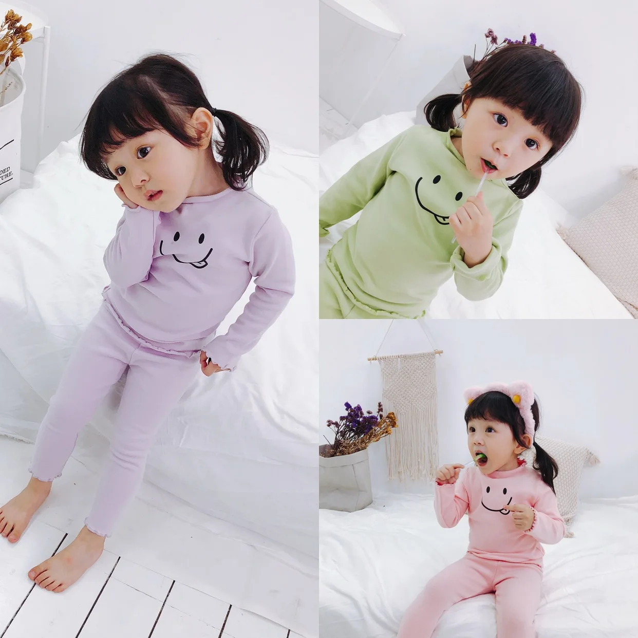 Комплект одежды для мальчиков и девочек детская одежда длинные штаны с длинными