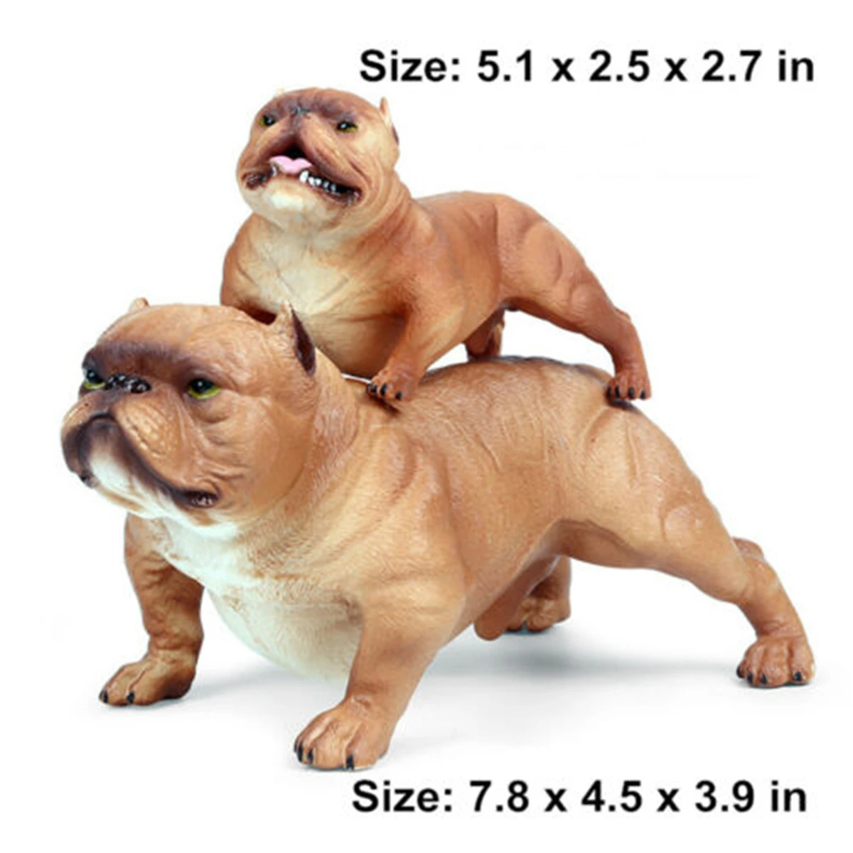 2 шт. американский бык Питбуль семья собака животное фигурка коллектора